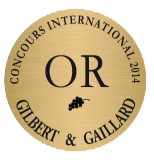 Médaille or Gilbert & Gaillard Blanville