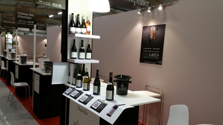 Stand Grés de Montpellier à Vinisud 2016