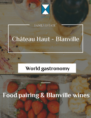 Blanville's wines pairing