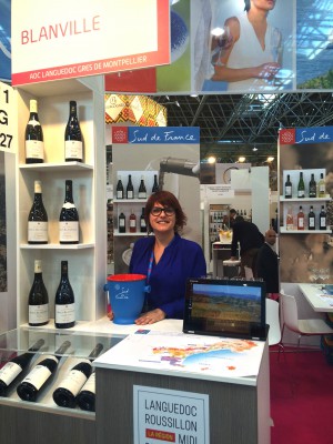 Marion Mathelin à Prowein